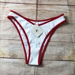 NWT Fabletics Coastline Bikini‎ Rib Swim Bottom
